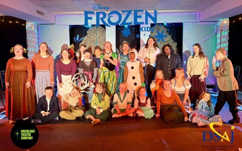 frozen play cast